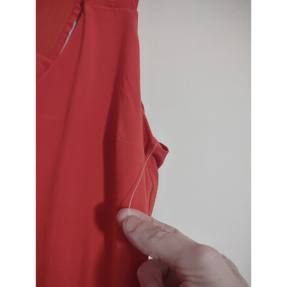 NWOT Athleta Savannah Athleisure dress Orange Small Casual Comfort Preppy - Picture 4 of 7